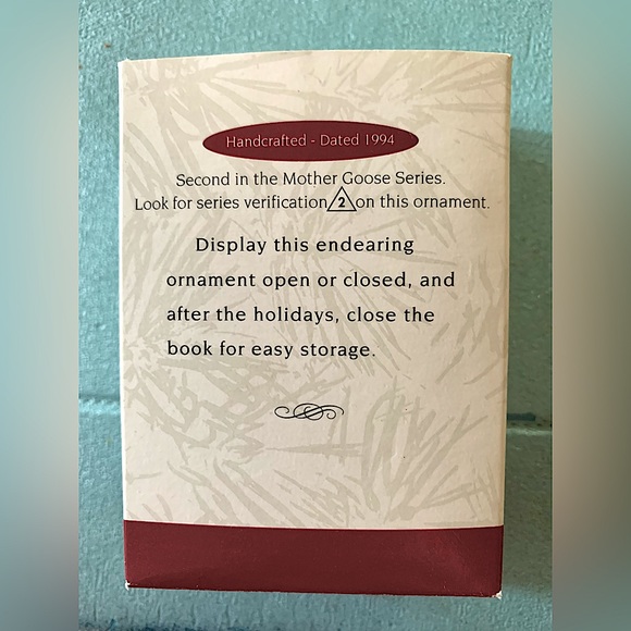 Hallmark Keepsake Hey Diddle Diddle 1994 Collector’s Ornament - Picture 9 of 11